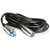 6METER XLR MALE PLUG TO FEMALE MICROPHONE MIC CABLE LEAD