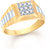 VK Jewels Gold Alloy Gold Plated Ring For Men