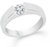 VK Jewels Silver Plated Silver Ring For Women