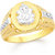 VK Jewels Gold Plated Gold Ring for Women