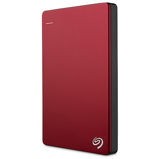 Buy Seagate Back up Plus Slim 2 TB External Hard Drive (Red) Online ...
