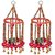 CHESTA Fabric Single Elephant Wind Chimes Pack Of 2