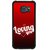 Fuson Red Designer Phone Back Cover Samsung Galaxy S6 G920I (Made For Each Other)