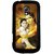 Fuson Golden Designer Phone Back Cover Samsung Galaxy S Duos S7562 (Lord Krishna With Yashodha)