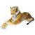 P I Soft Toys Combo Animals Sheap Tiger  PG Dog 32 cm