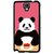 Fuson Multicolor Designer Phone Back Case Cover Samsung Galaxy Note 3 Neo (Panda Having Lunch)