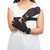AllExtreme Women / Girls Touch Screen Phone Full Finger soft Knit Warm Faux Fur Winter Gloves - Black