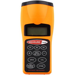 Buy Ultrasonic Tape Measure Distance Meter/Measurer Laser Pointer ...