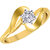 Vidhi Jewels Attractive Gold Plated Brass Finger Ring for Women [VFR174G]