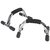 ibs  Silver and  Strauss Black Push Up Bar