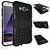 Fone Buddy Hybrid Kick Stand Back Cover Case for Moto G2/2th Generation (Black)