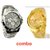 true choice super rosra combo analog watch for men