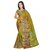 sehgal sons Green Cotton Plain Saree With Blouse