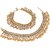 Jewels Gehna Alloy Pleasant Party Wear Trendy Anklets Set For Women  Girls