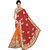 Winza Designer Latest Red Orange Colour Georgette And Net Emroidered Weddi