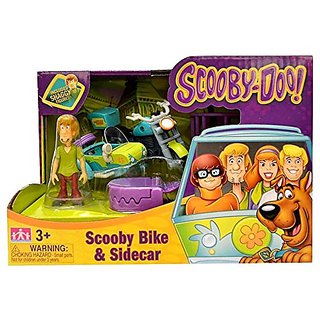 Buy Scooby Doo Scooby Motorcycle Bike & Sidecar with Shaggy Mini Figure ...
