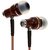 Symphonized NRG 2.0 Premium Genuine Wood In-ear Noise-isolating Headphones with Innovative Shield Technology Cable and Mic (Brown)