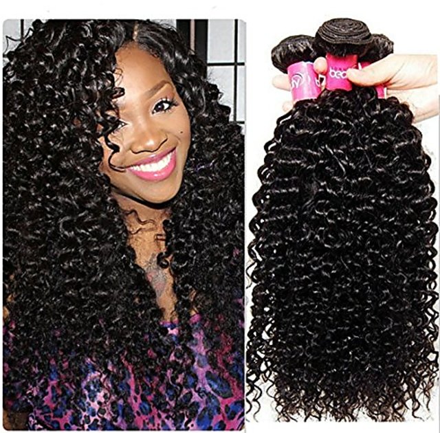 Buy Sunber Hair Brazilian Curly Virgin Hair Weave 3 Bundles 6a