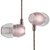 UiiSii HM7 Metal Headphones with Stereo Bass HD Microphone Earbuds Earphones Headset for Sony iPhone Sumsung etc(Rosy Gold)