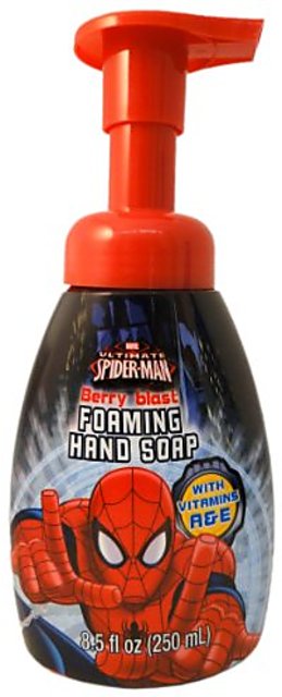  Customer reviews: Marvel Comics Spider Man Foaming Hand Soap, 8  Ounce