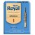 Rico Royal Soprano Sax Reeds, Strength 1.0, 10-pack