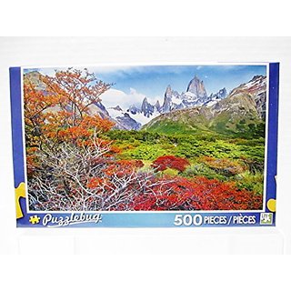 Fitz Roy NEW Puzzlebug 500 Piece Jigsaw Puzzle ~ Colorful Autumn at Mt 
