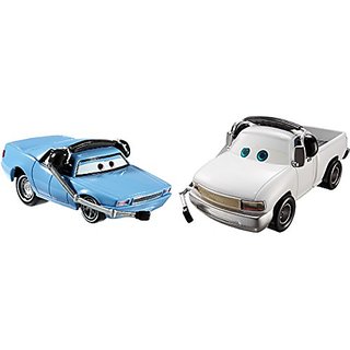 Buy Disney/Pixar Cars Artie and Brian Fee Clamp Vehicle 2