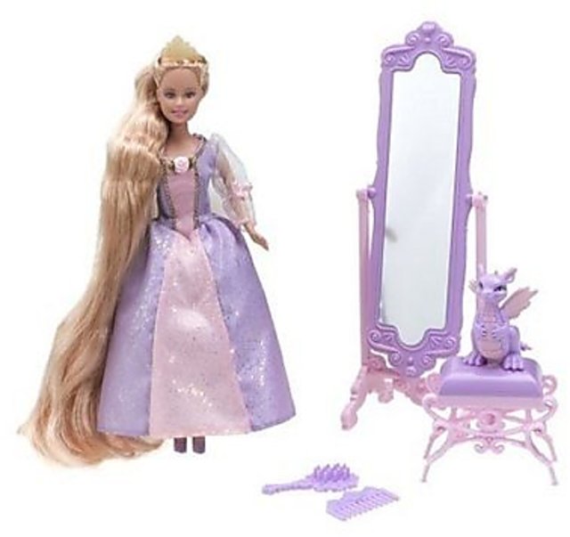 Barbie as best sale rapunzel doll