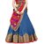 Blue Embrodiary Work Banglory Silk Bollywood Style Lehenga Choli With Blouse