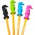 Chewy Pencil Toppers, Special Needs Sensory Motor Aid,Perfect For Autism or ADHD 4 Pack