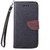 Motorola Moto G (2nd generation) Case, IVY Black - Leaves Magnetic Snap Series Wallet Card Flip Synthetic Holster Leather Stand With Lanyard Case Cover Skin For Motorola Moto G (2nd generation)