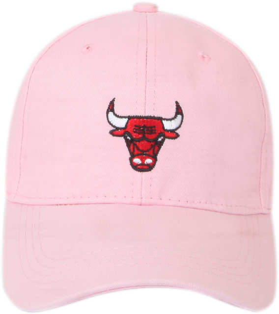 pink bulls hat