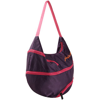 Fastrack Polyester Purple Bags for Girls A0503NPR01