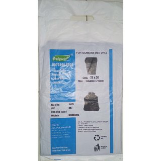 25x30In 15 Pcs Big Disposable Garbage Trash Waste Dustbin Bags
