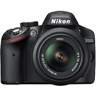Nikon D3200 SLR With 18-55 Mm Lens Kit (Black)