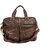 Deeya Dark Brown Genuine Leather unisex Messenger Bag