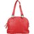 Deeya Red Genuine Leather Ladies Handbag