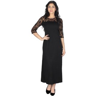 net lace gown