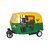 only4you Centy Toys CNG Auto Rickshaw, Multi Color
