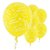 Funcart Yellow  Elegant Happy Birthday Balloons (Pack of 5)