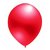 Funcart  Red 8 Metallic Latex Balloons(Pack Of 10)