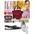 Wedding Collection Beauty Combo Makeup Sets With Gold Facial Kit Straightener  Dryer