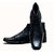 AT Classic Mens Black Formal Zip Shoes