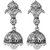 Jewels Guru Exclusive Silver Earrings.  m-53