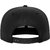 Leather Hiphop Cap Solid Black Cap Hat For Men Women Boys Girls