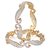 JDX American Diamond Gold Plated Bangles Set for Girls2.4