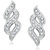 VK Jewels lovely Rhodium Plated Alloy Stud Earrings for Women & Girls -ER1388G [VKER1388R]
