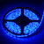 Waterproof Cuttable Blue 5M Roll 3528 SMD LED Strip Light Home Car Hotel Free Shipping