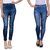 Oleva Blue Skinny Fit With Stretch For Women