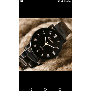 KEVIN New Arrival Fashion Black Quartz Watch Women High Quality Wrist Watches Men Gift Hour Relogio Masculino Male Femal